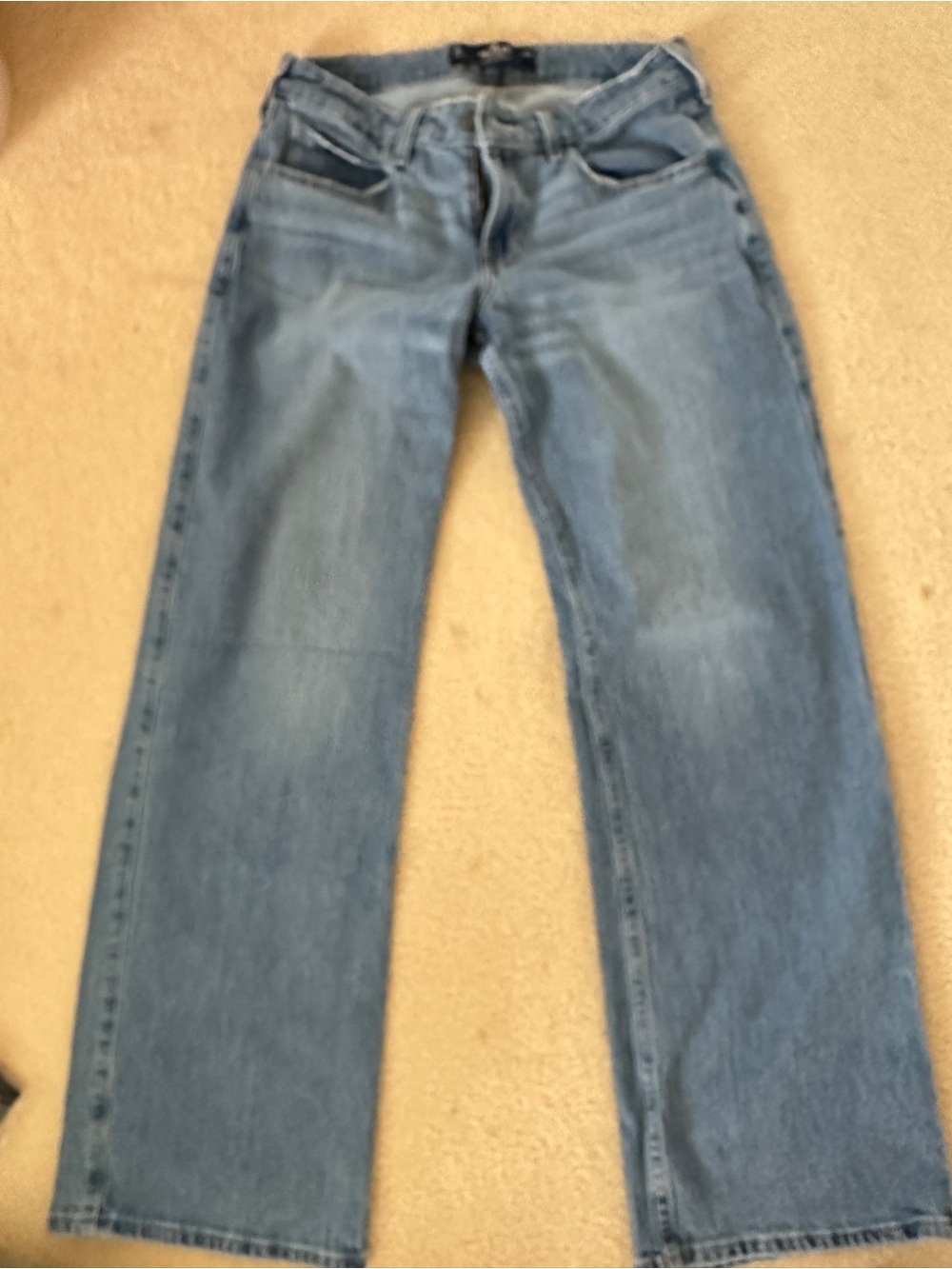Hollister womens Light Blue Bootcut Jeans